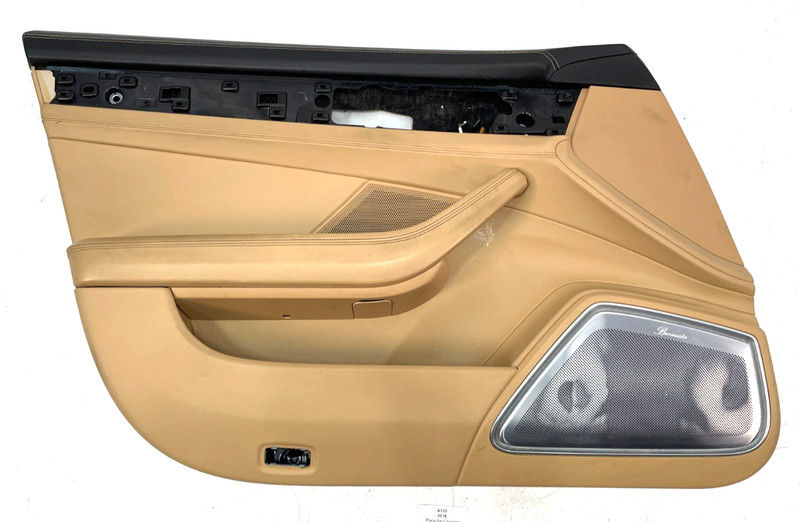 ✅ 17-23 OEM Porsche Panamera 4S 971 Front Left Driver Side Door Panel Beige*