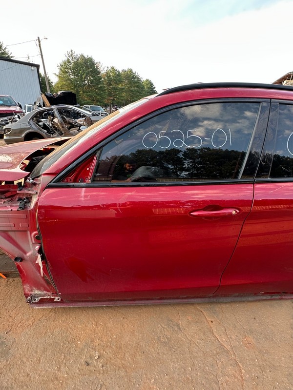 2018-2024 ALFA ROMEO STELVIO FRONT LEFT DRIVER SIDE DOOR SHELL PANEL RED 361 OEM