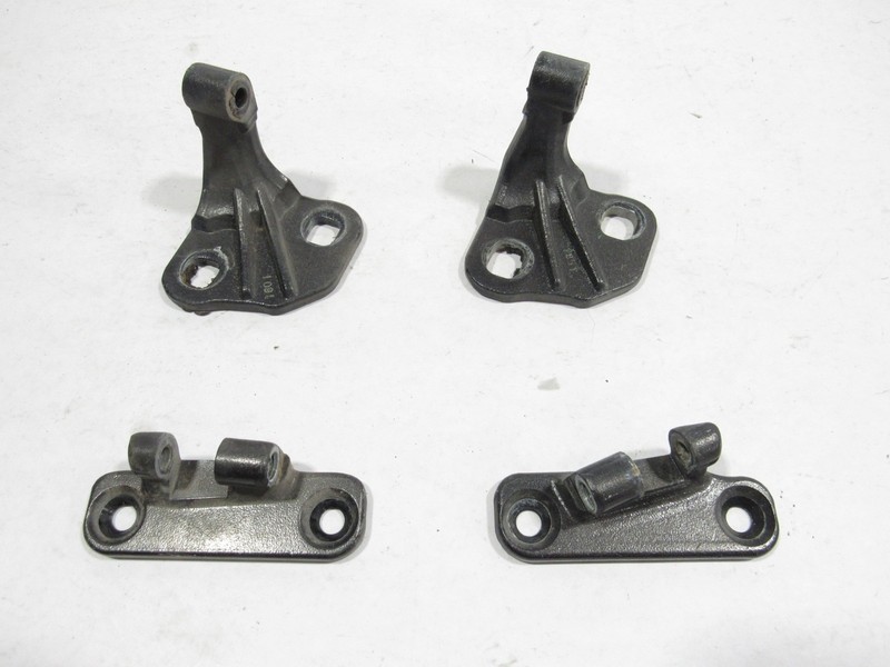 11 12 Fisker Karma 2012 Front Right Passenger Door Upper Lower Hinges |@2