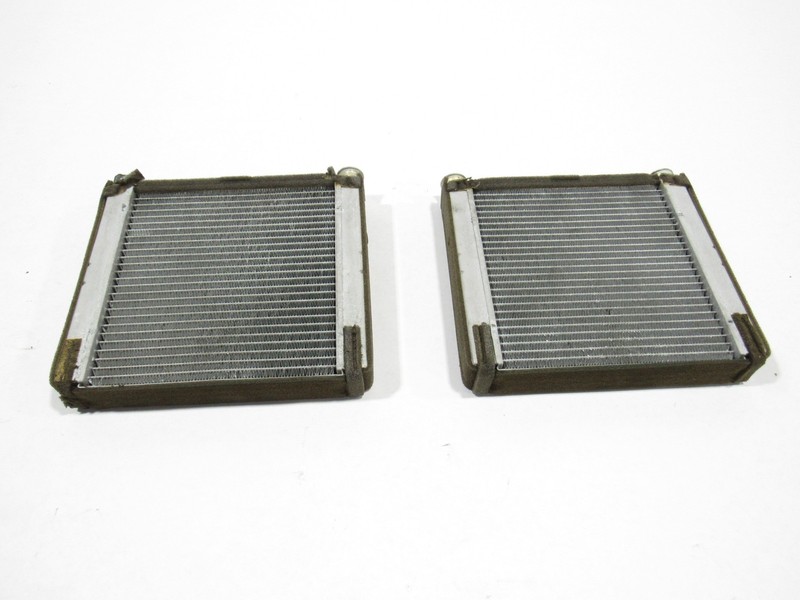 12-18 Bentley Continental GT W12 2015 HVAC Heater Core Set 2 PCS ;:A
