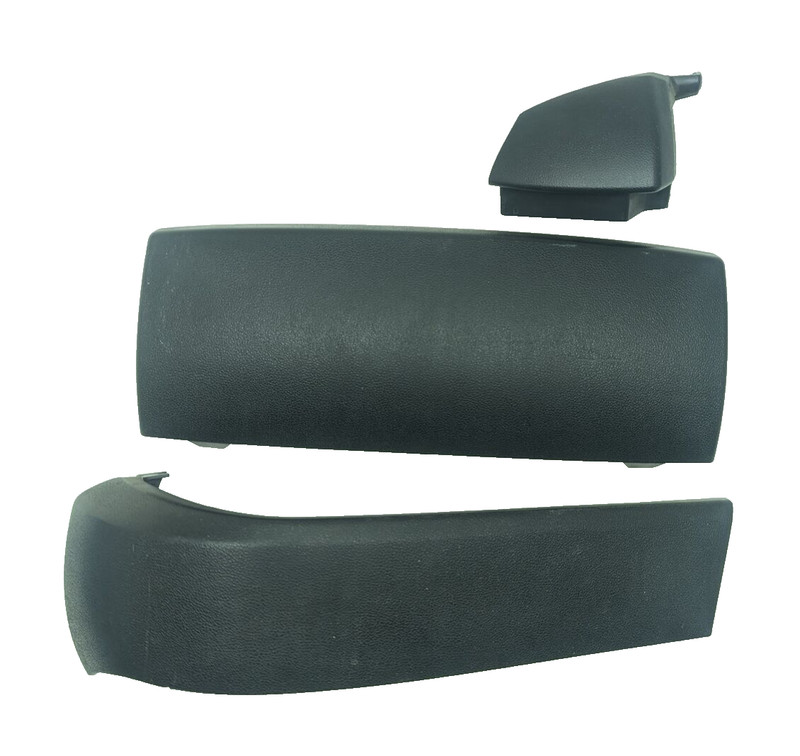 10-13 Mercedes W221 S400 S550 Front Driver Left Seat Lower Trim Set OEM