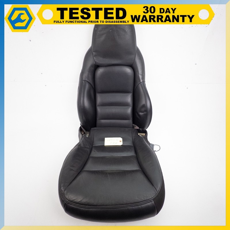 06-10 Chevy Corvette C6 FRONT RIGHT PASSENGER UPPER LOWER SEAT CUSHION OEM