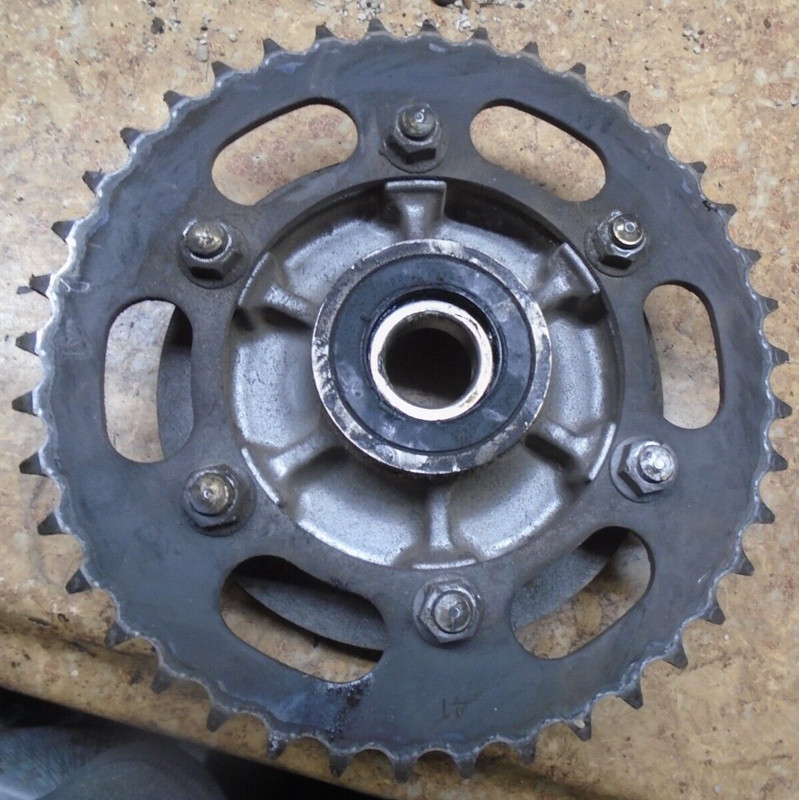 1998 1999 Kawasaki Ninja EX500 EX 500 D Rear Chain Sprocket Cush Drive Back 2000