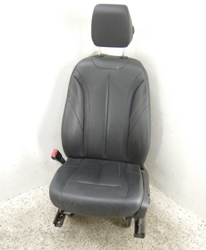 12-18 BMW 328i Front Seat Driver Left Electric OEM SensaTec W/O Thigh Support