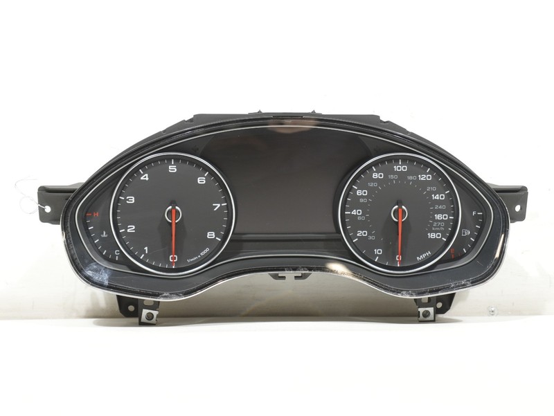 12-13 AUDI A6 A7 Instrument Cluster Gauge Speedometer BOSCH 4G8920982M OEM 93K