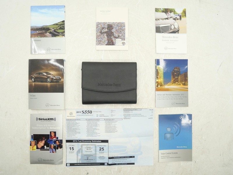 Used Owners Service Manual Booklet Window Sticker 2007-2013 Mercedes Benz OEM