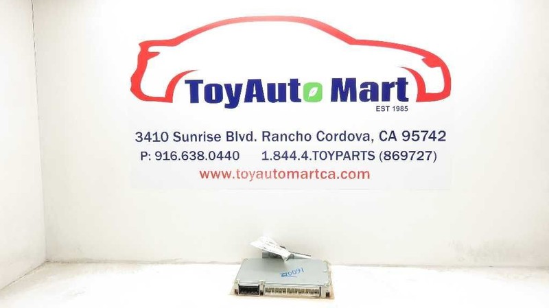 99-00 LEXUS SC400 ENGINE ELECTRONIC CONTROL MODULE ECM ASSEMBLY
