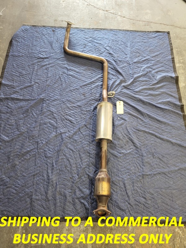 Used Oem Hyundai Center Exhaust Muffler Pipe for 2021-2023 Elantra 2.0L FWD