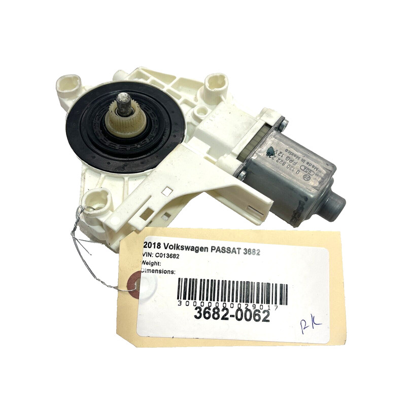 Front Left Side Door Window Regulator Motor Volkswagen Passat 2016-2022 OEM