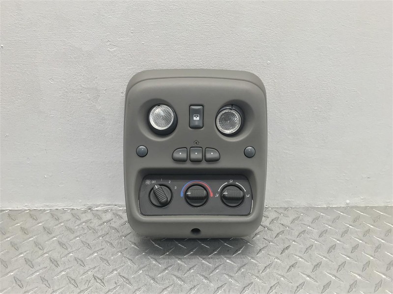 01 02 TAHOE SIERRA SILVERADO 1500 OVERHEAD PASSENGER CONSOLE W/HOMELINK 15769394