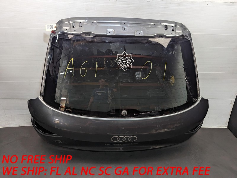 Trunk Liftgate Shell w/ Glass 2018 Audi Q3 8U0827025B 2015 2016 2017