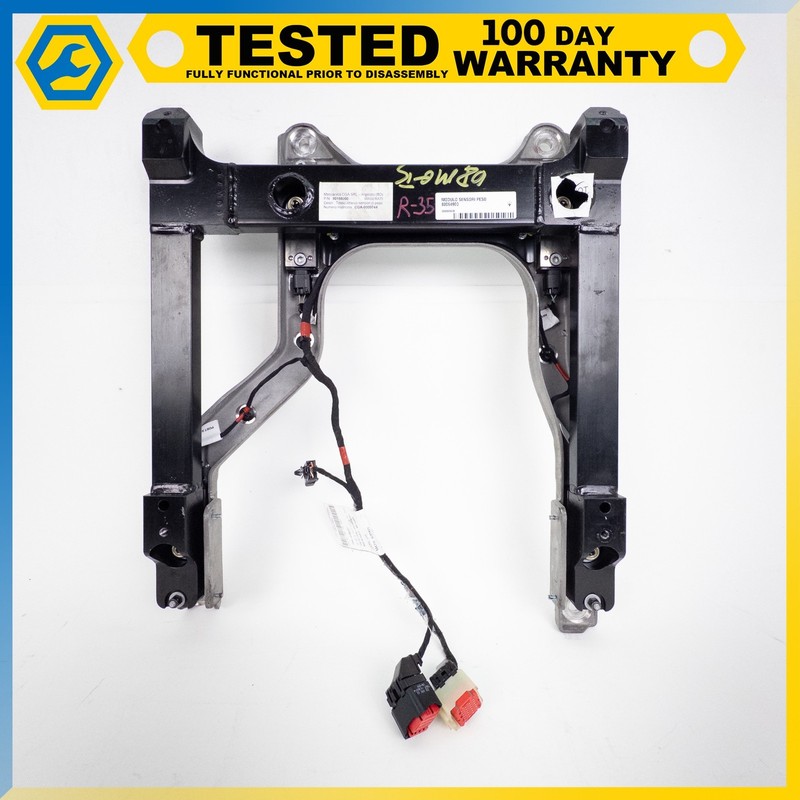 08-12 MASERATI GRANTURISMO FRONT RIGHT SEAT OCCUPANCY WEIGHT SENSOR FRAME OEM