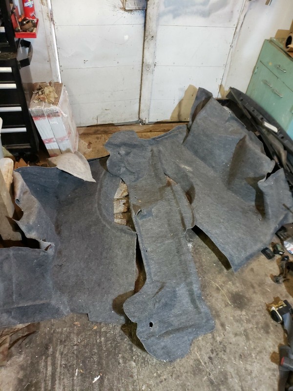 1995-1999 Chevy Monte Carlo Trunk Liner Carpet Padding Garnish OEM