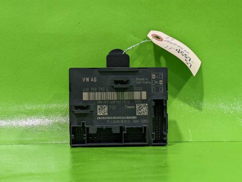 10-16 PANAMERA DRIVER LEFT FRONT DOOR CONTROL MODULE OEM 4557-57