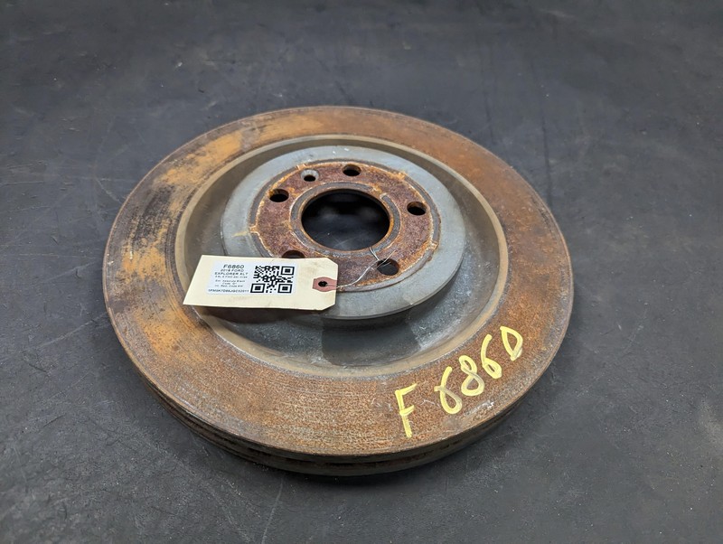 Front Left Brake Rotor Disc 2018 Ford Explorer GG1Z-1125-A 13 2014 2015 - 2019