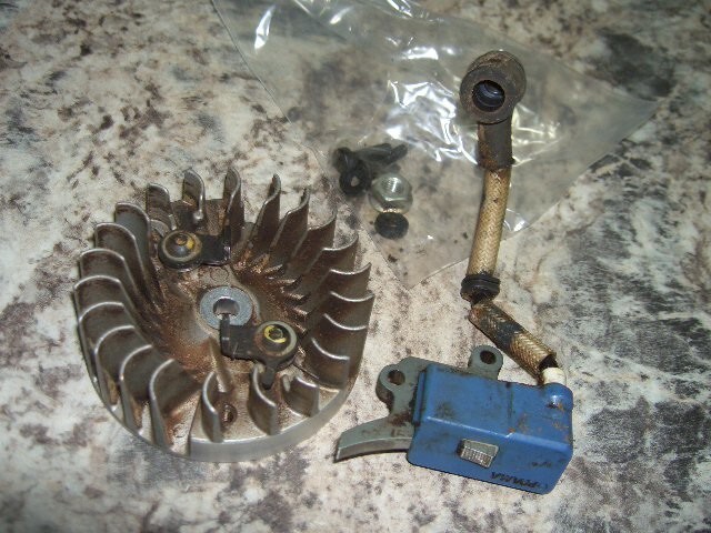 Echo cs355t coil and flywheel chainsaw part only cs 355t bin 282