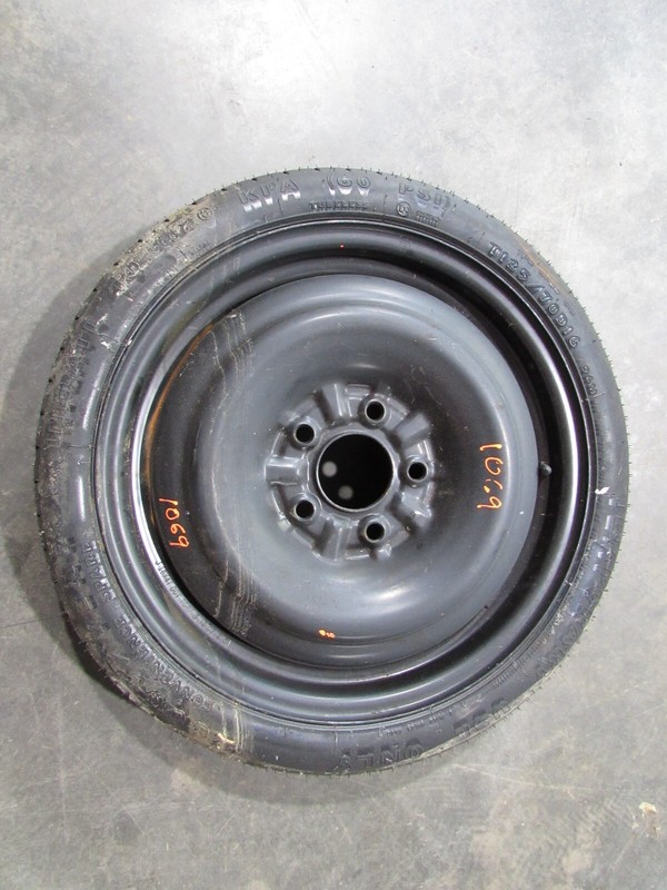2015 NISSAN ALTIMA SPARE TIRE COMPACT DONUT WHEEL T125/70D16 2.5L