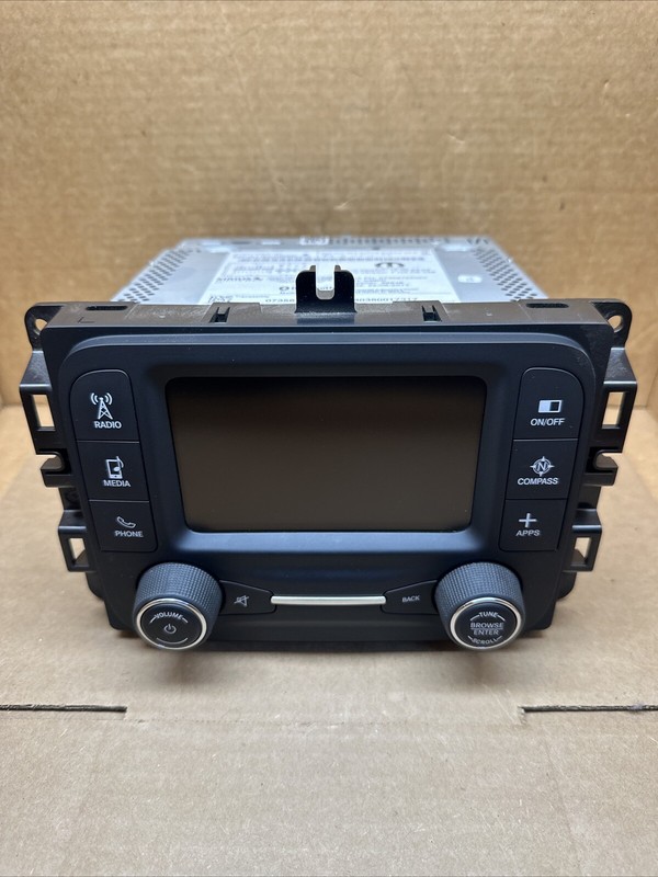 2015-2017 Jeep Renegade Bluetooth Dash Radio VP2 NAFTA SDARS GPS 07356725020