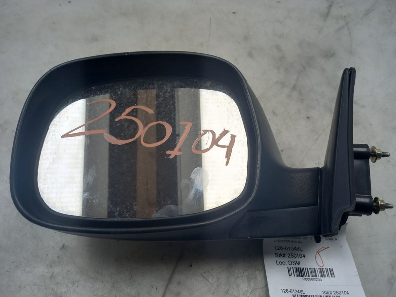 00-06 TOYOTA TUNDRA DRIVER LEFT SIDE VIEW MIRROR MANUAL