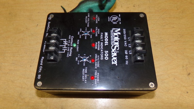 Motor Saver Model 500 MS502SP Electric Motor *Free Shipping*
