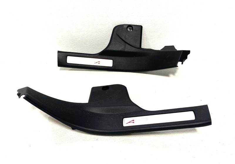 18-20 ACURA TLX A-SPEC LEFT & RIGHT REAR DOOR SILL SCUFF PLATE TRIMS OEM #A0.39