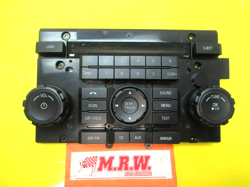 RADIO STEREO DASH FACE PLATE COVER KNOB DIAL 2010 10 FORD ESCAPE 9L8T-18A802-BB