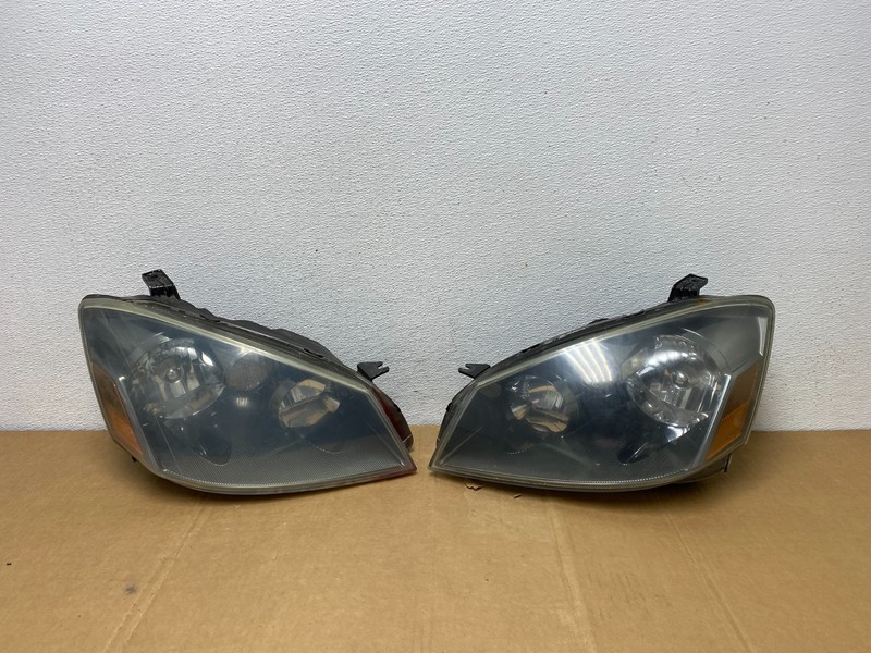 2005 to 2006 Nissan Altima Left+Right Set Halogen Headlights Oem AC8339 DW
