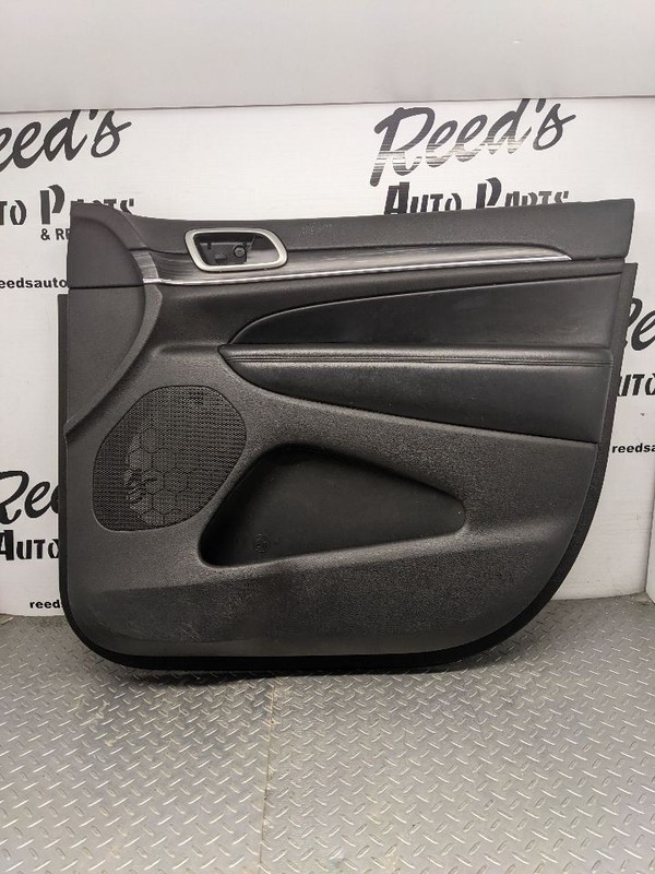11-22 Grand Cherokee Black Leather Woodgrain Passenger RH Driver Door Tr 1161476
