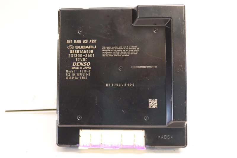 2020-2023 SUBARU LEGACY KEYLESS ACCESS SMT MAIN ECU CONTROL MODULE UNIT OEM