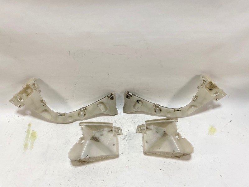 15-18 FORD FOCUS REAR BUMPER LEFT & RIGHT SUPPORT MOUNT BRACKET SET 4 OEM