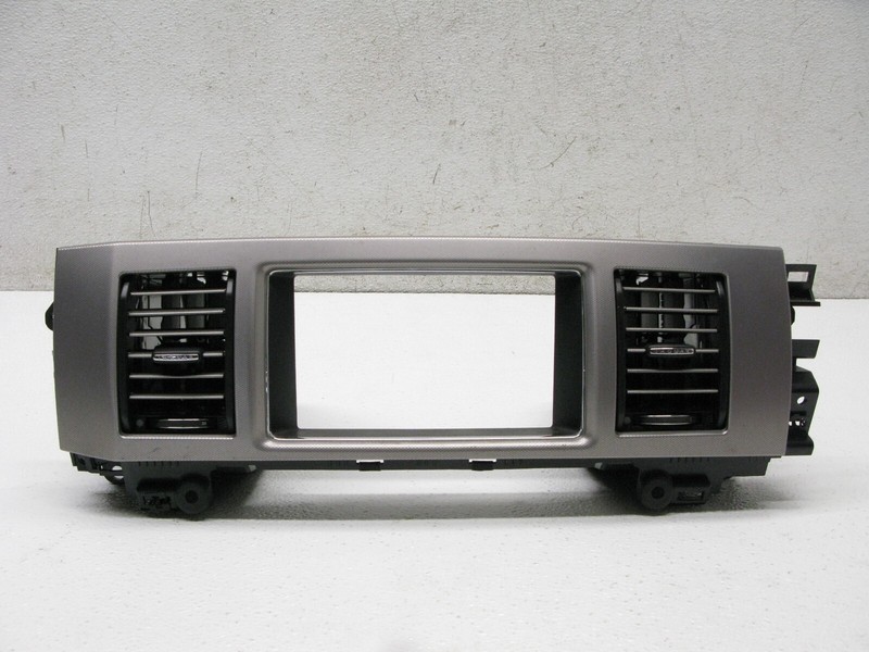 09-15 JAGUAR X250 XF INSTRUMENT SCREEN PANEL COVER VENT CENTER OEM 070323