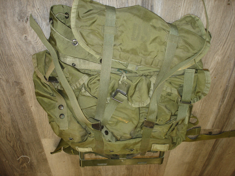 US ArmyAlice Field Pack w/Frame backpack lg-1 lg-2