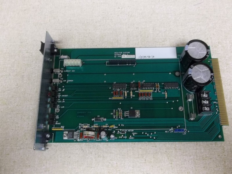 Accu-Fab AFS3630 Motor Driver Control Board Rev. C *FREE SHIPPING*