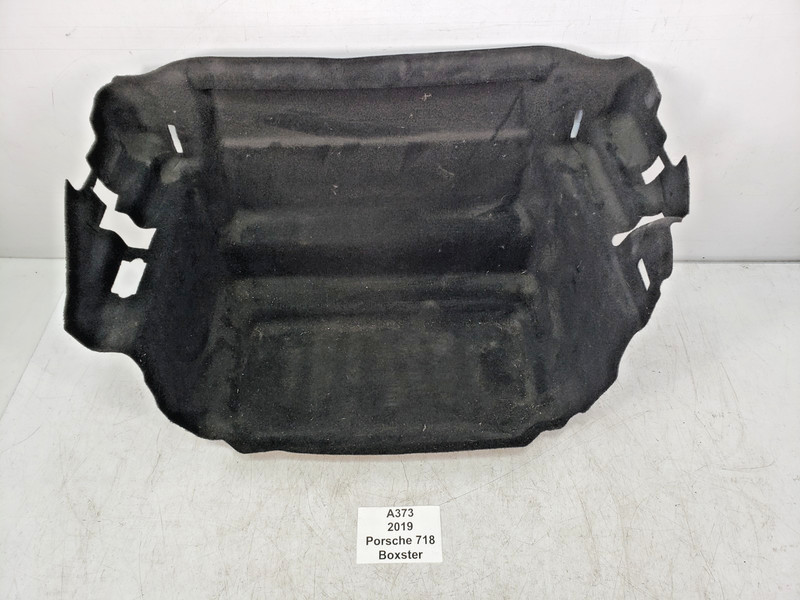 ✅ 17-24 OEM Porsche 718 Boxster 982 Front Trunk Luggage Carpet Trim Black *