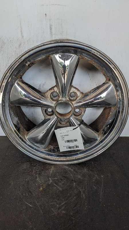 Wheel 17x8 5 Funnel Spoke Painted Polished Fits 05-09 MUSTANG 1188365