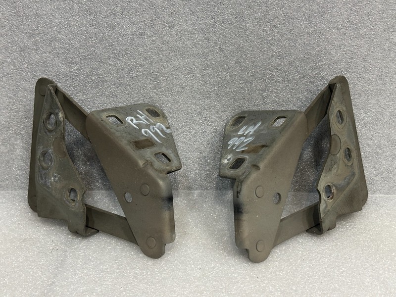 97-06 Jaguar X100 XK8 XKR Left & Right Hood Bonnet Hinge Set of 2 OEM