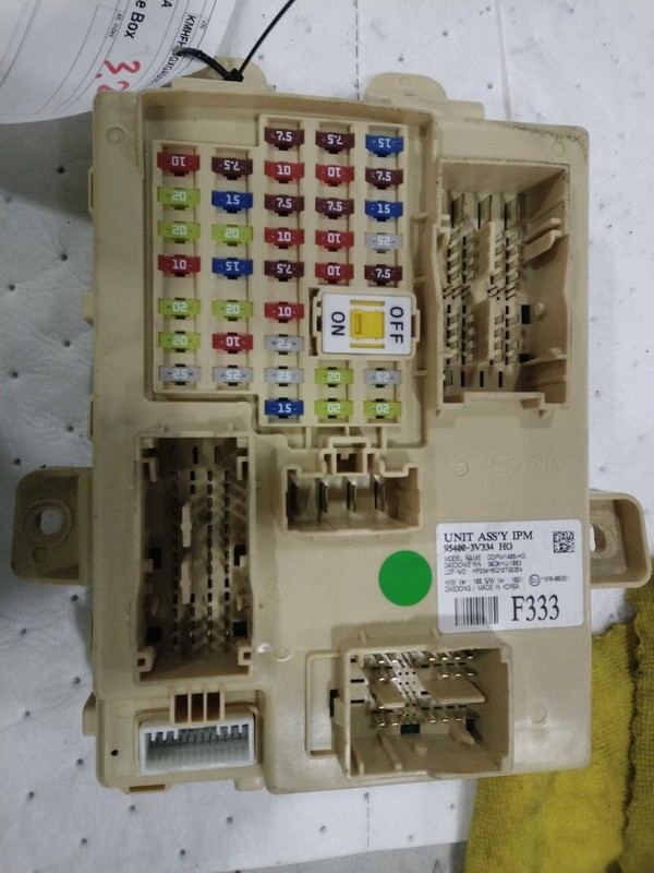 2016 Hyundai Azera Fuse Box Silver 4817525 Used 65K Miles OEM Quality