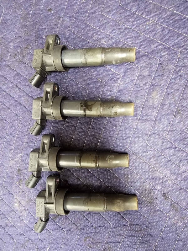 09 10 11 12 13 14 15 16 Kia Hyundai Ignition Coil Pack Set of 4 2.4 liter OEM