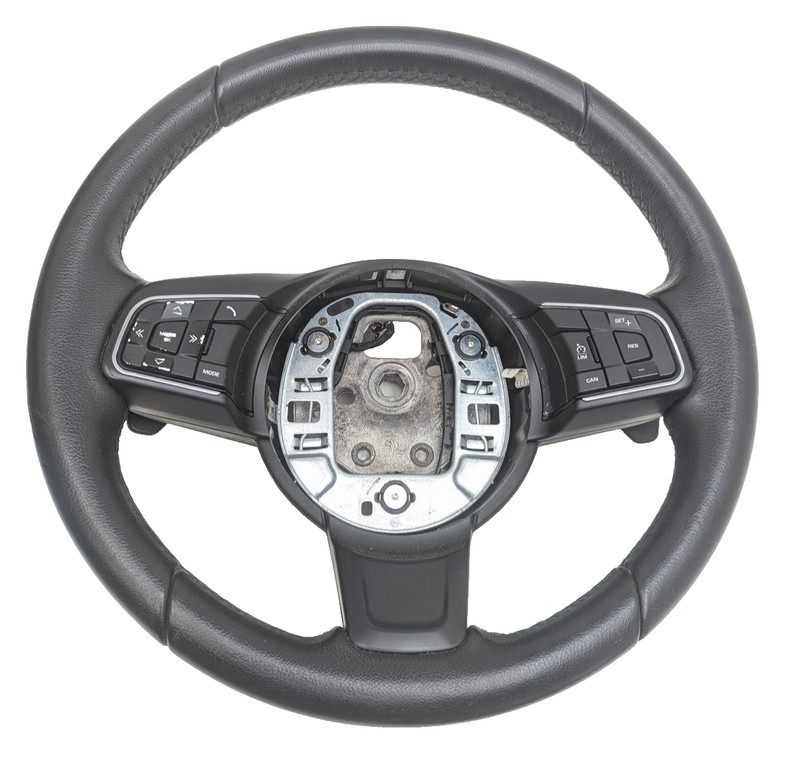 2017 JAGUAR XE Steering Wheel with Paddles Black Leather