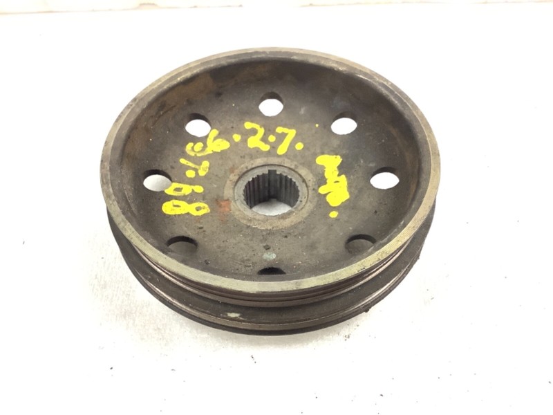 87-90 Legend 2.7L AT Pulley Crank Harmonic Balancer Belt Lower Gear Used OEM