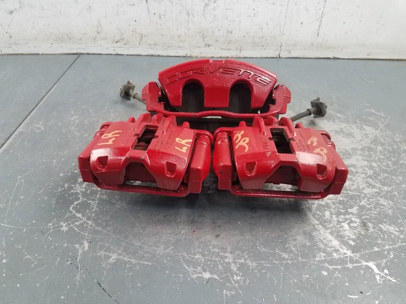 2010 Chevy Corvette C6 PBR Brake Caliper Partial Set #5410 J6