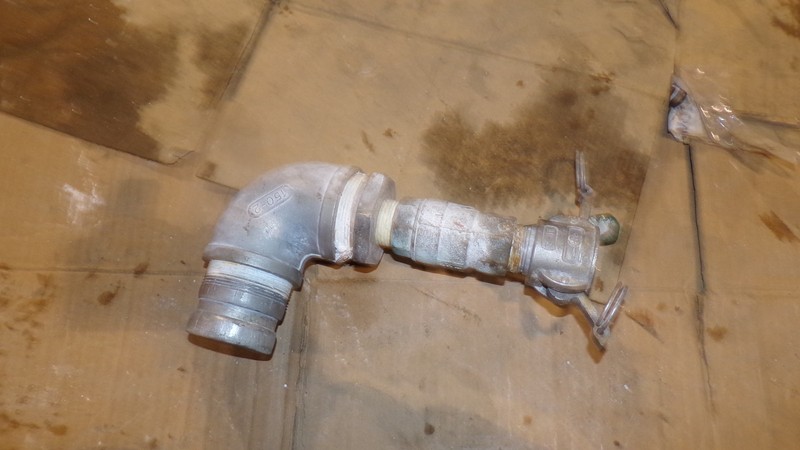 Pipe Elbow w/ Shut Off Valve & Quick Release Coupling MB-316 *FREE SHIPPING*