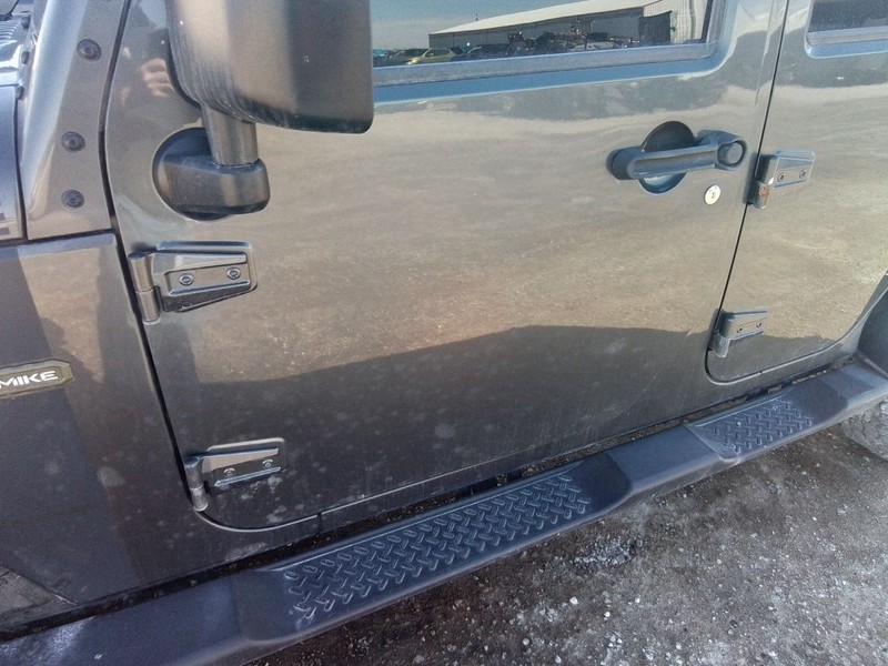Driver Front Door VIN W 6th Digit Jk Body Full Door Fits 11-18 WRANGLER 3446595