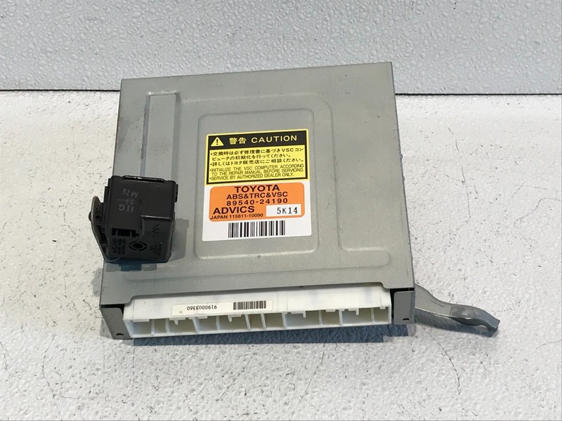 06 LEXUS SC430 ABS TRAC VSC TRACTION CONTROL MODULE COMPUTER OEM 89540-24190