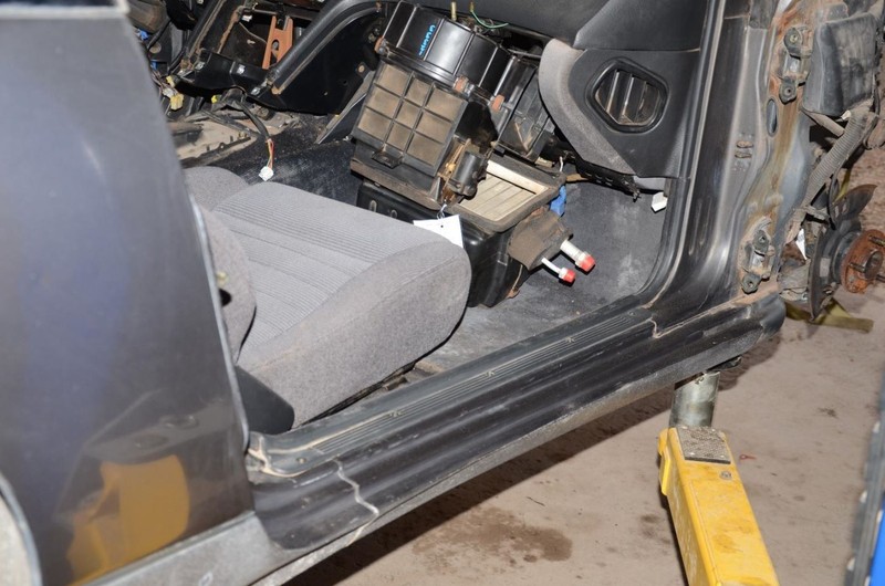 90-96 Nissan 300ZX 2+0 Passenger Right Side Rocker Cut