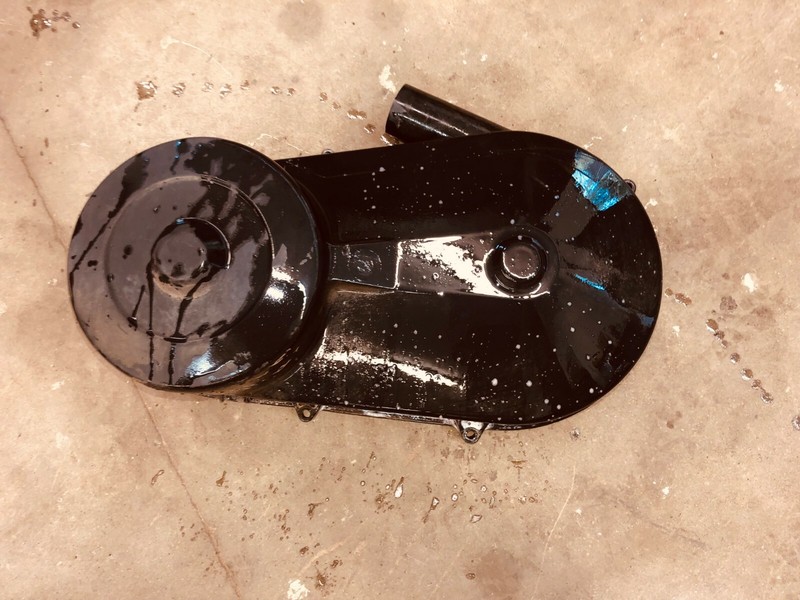 Polaris ATV 400L CVT Clutch Cover 5433542 CLEANED AND READY!