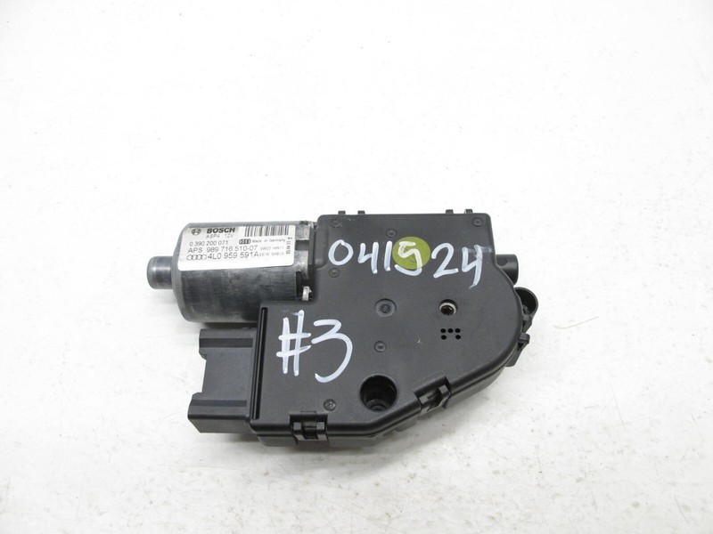 07-15 AUDI 4L Q7 PANORAMIC SUN MOON ROOF CONTROL MOTOR SUNROOF OEM 041524 3