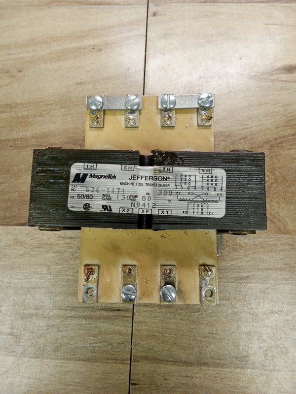 Jefferson 636-1171 300Va Machine Tool Transformer