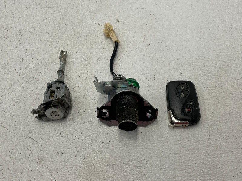 2010 2011 2012 Lexus LS460 Door Trunk Key Fob Lock Cylinder Set 1571 OEM