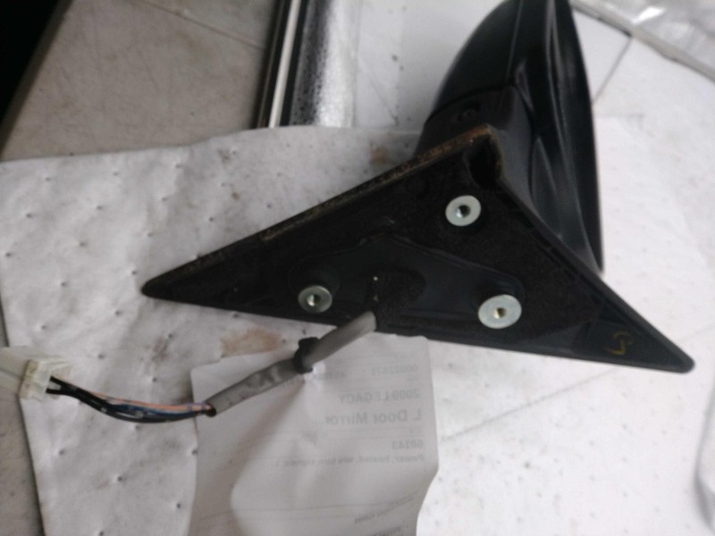 2009 Subaru Legacy Left Door Mirror Green Power Heated OEM 5328 102K Miles